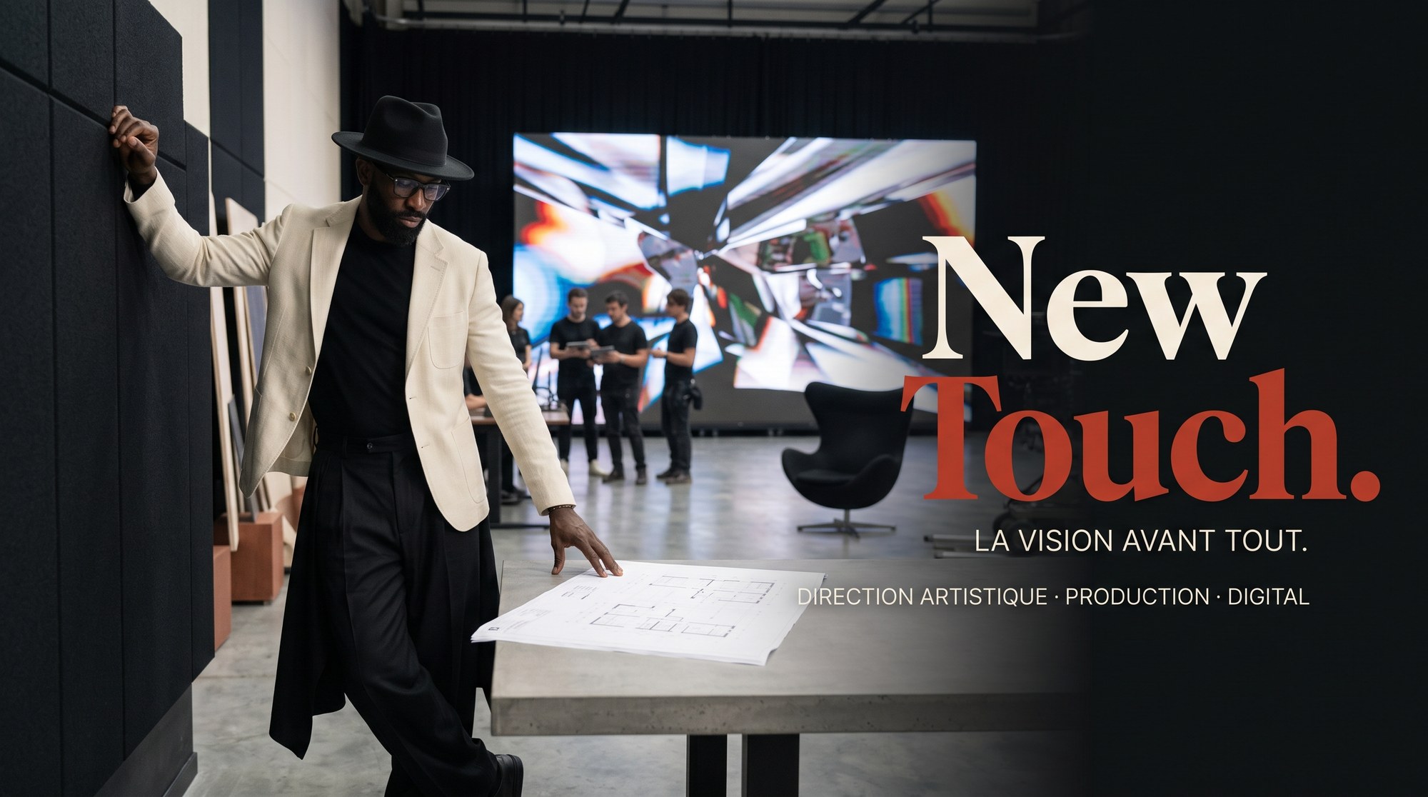 NewTouch. La vision avant tout. Direction artistique, production, digital